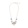 Blushing rose necklace by Michael Michaud
